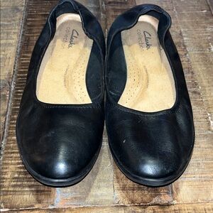 Clarks Women's Classic Black Flats